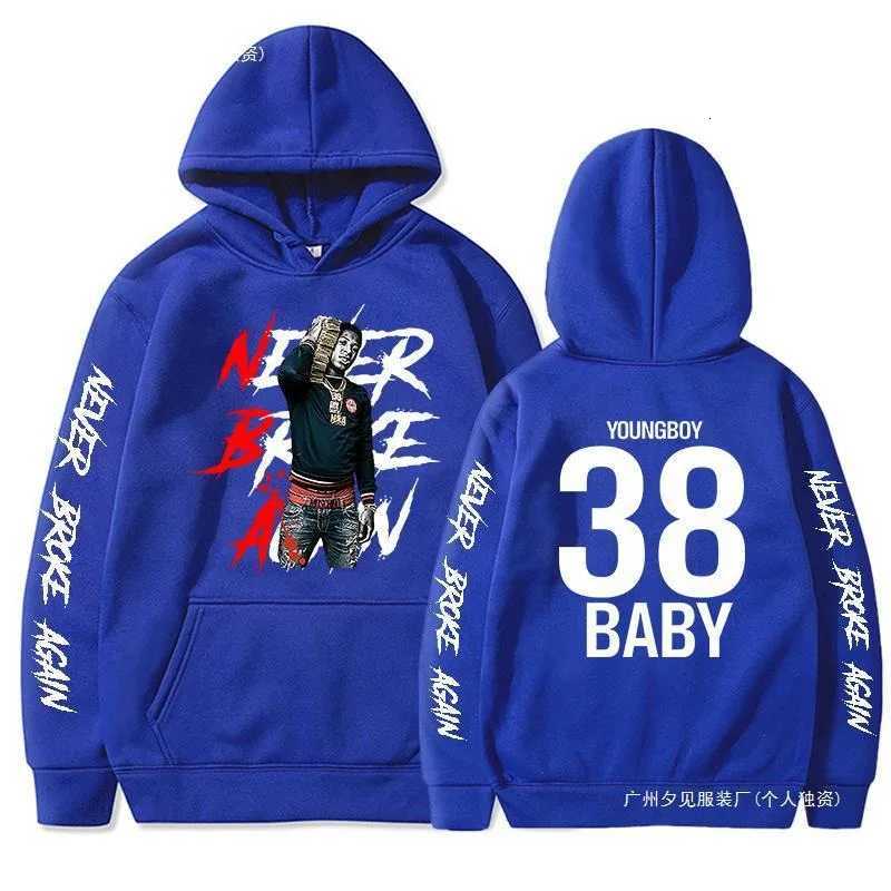 Never Broke Again Hoodies Men Fashion YoungBoy Graphic Print Unisex Printed Hooded Street Wear Hooded Shirt Pullover Harajuku W251021
