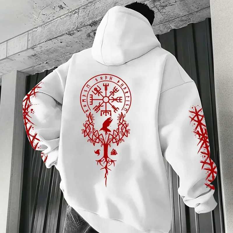 2025 New Arrival Man Hoodie High Quality Hooded Long Sleeve Sweatshirt Autumn Winter Male Daily Casual Sport Pullover Y2K Gothic W251021