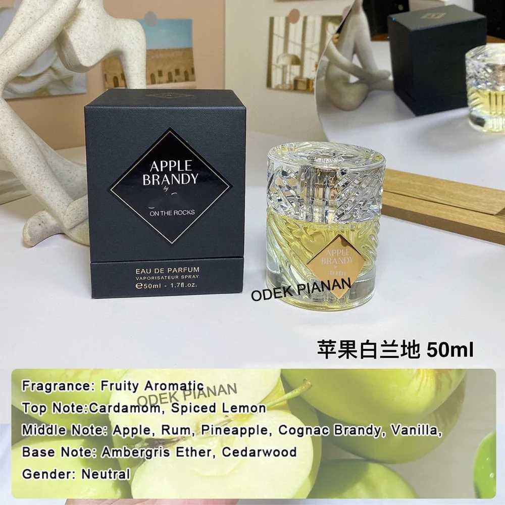 50ml Brand Angels Share Lasting Perfume Natural Floral Fruity Ice Rose Flame Wormwood Brandy EDT for Mens Women L251021