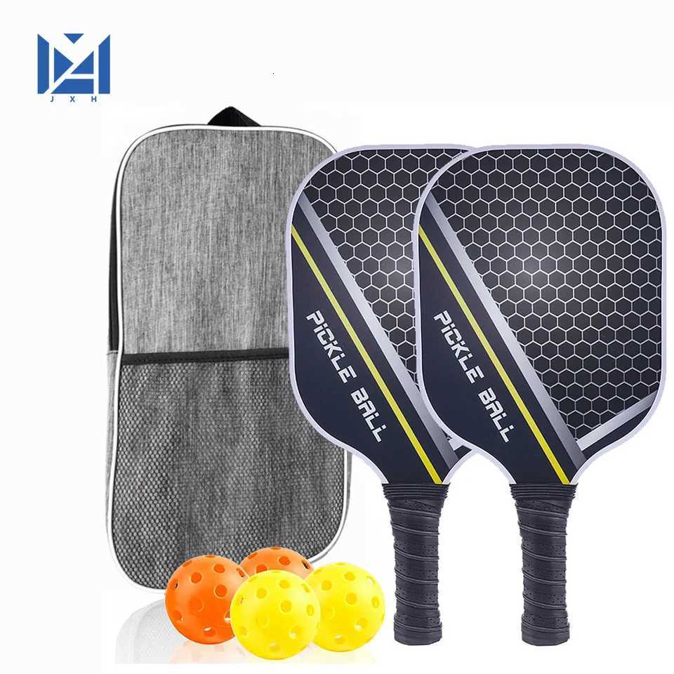 Pickleball Paddles Carbon Fiber Surface USAPA Approved Seat Pickleball Paddle Racket Honeycomb Core Gift Kit Indoor Outdoor W251021
