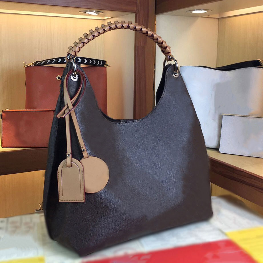 Shoulder Bags carmel hobo bag luxury shoulder bags mahina perforated leather tote designer crossbody taurillon genuine leather letter flower pocket handbag bag 11