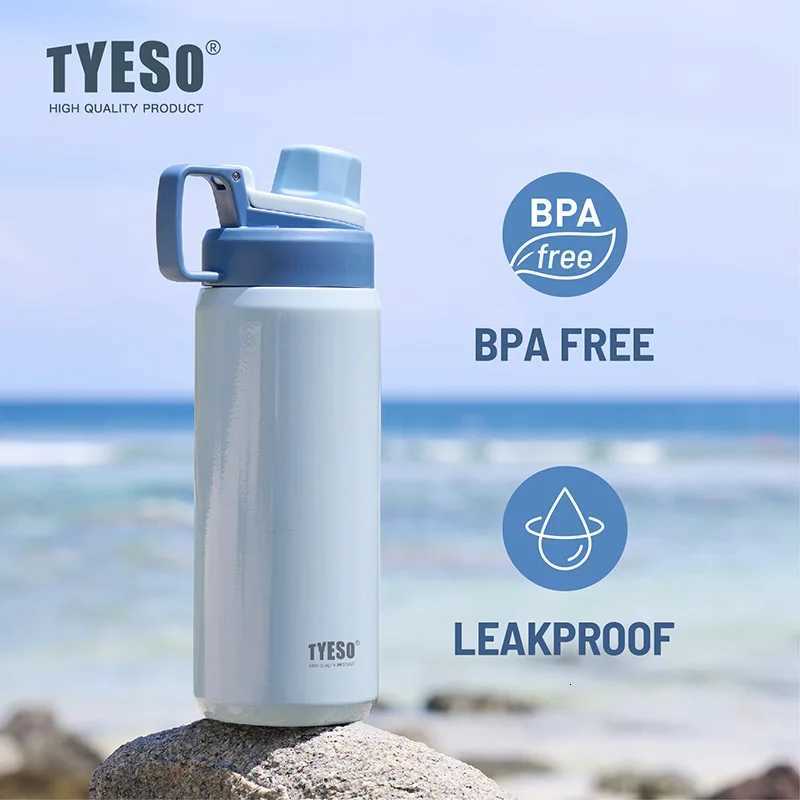 To 900ML Insated LeakProof Portable Fitness Flask for Outdoor Workouts Travel Vacuum Flasks Drinkware Sports Water Bottle Y251021
