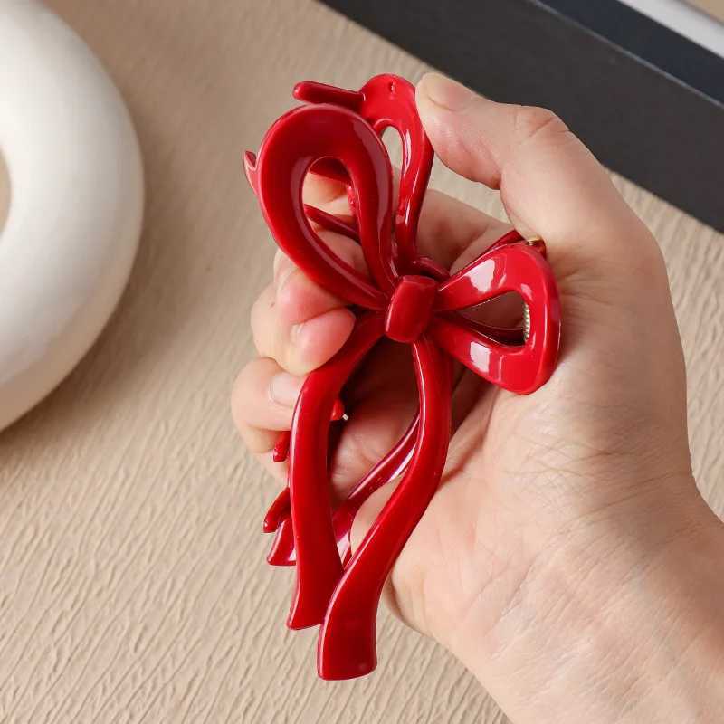 Soft silicone shark clips are safe and advanced Butterfly clips are shatterproof and unbreakable hair accessoriesW254021