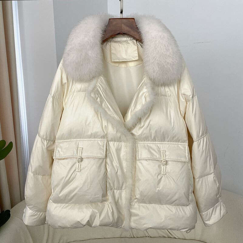 North Face Jacket Columbia Jacket Women Women Clothing Real Fox Fur Collar Down Jacket