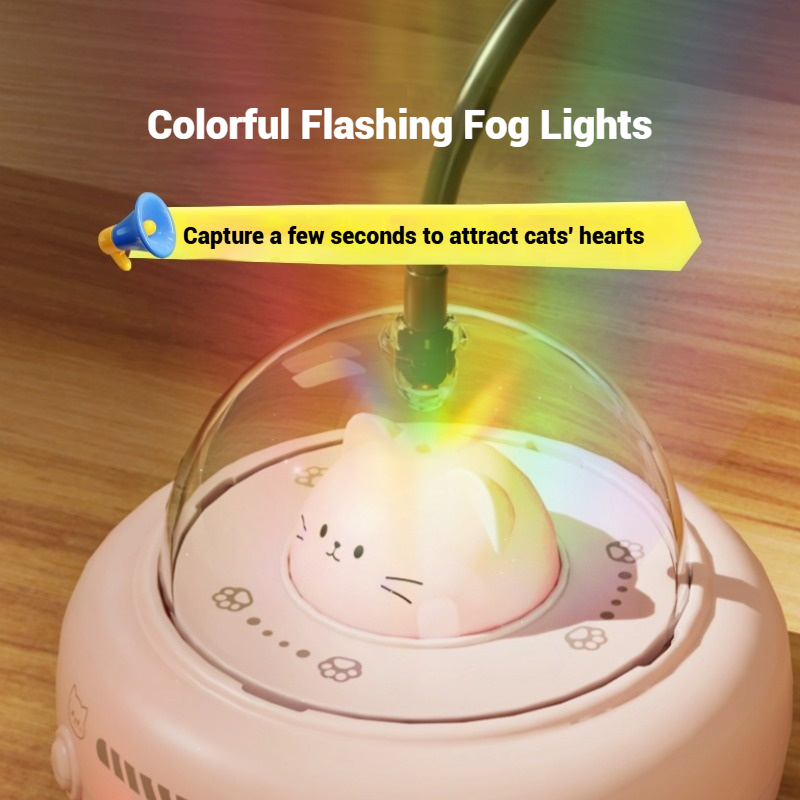 Smart Cat Toy: Self-Entertaining Feather Toy for Lazy Cat Owners