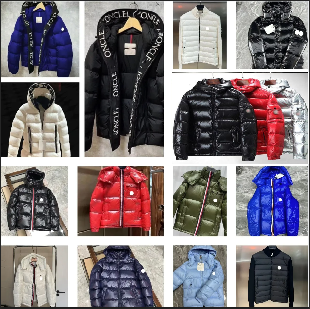 Designer Down & Parkas esigner winter puffer jacket NFC Arm Scan mens down jacket parka men woman thickening warm outwear coat Fashion women clothing
