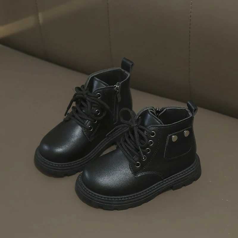 2025 Spring Autumn Winter Ankle Boots Light Girl Platform Shoes Burgundy Beige Black Boys Short Boots Super Cozy Shoes W251021