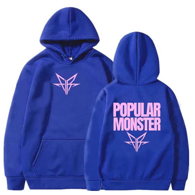 Album Popular Monstour Printing Hoodies Falling in Reverse Rock Band Sweatshirts Winter Hooded Long Sleeve Pullovers Moletom Men W251021