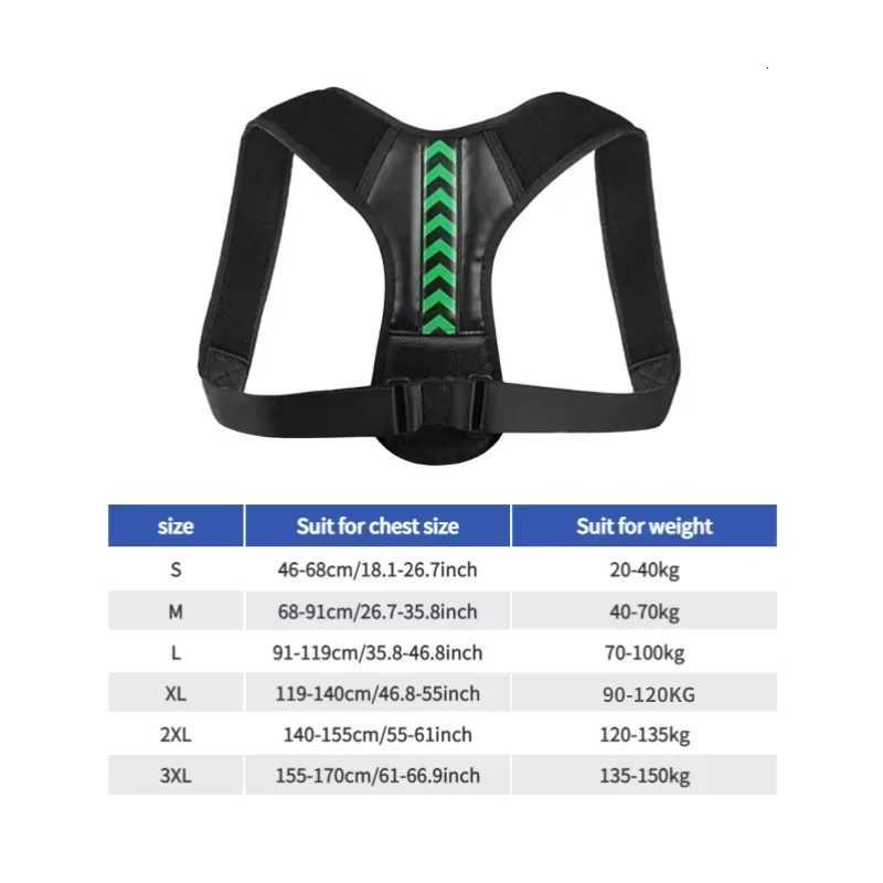 New Hot Adjustable Posture Corrector Belt for Clavicle Spine Support Reshape Body and Improve Posture At Home Office Sports D251021