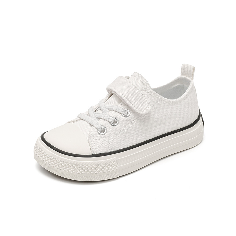 Kids Canvas Shoes Toddler Board Shoes Children Anti Slip Sneakers Kidszworld Boys Girls School Canvas Cloth Shoes Sizes 20 - 37 US5C-US5Y K1187
