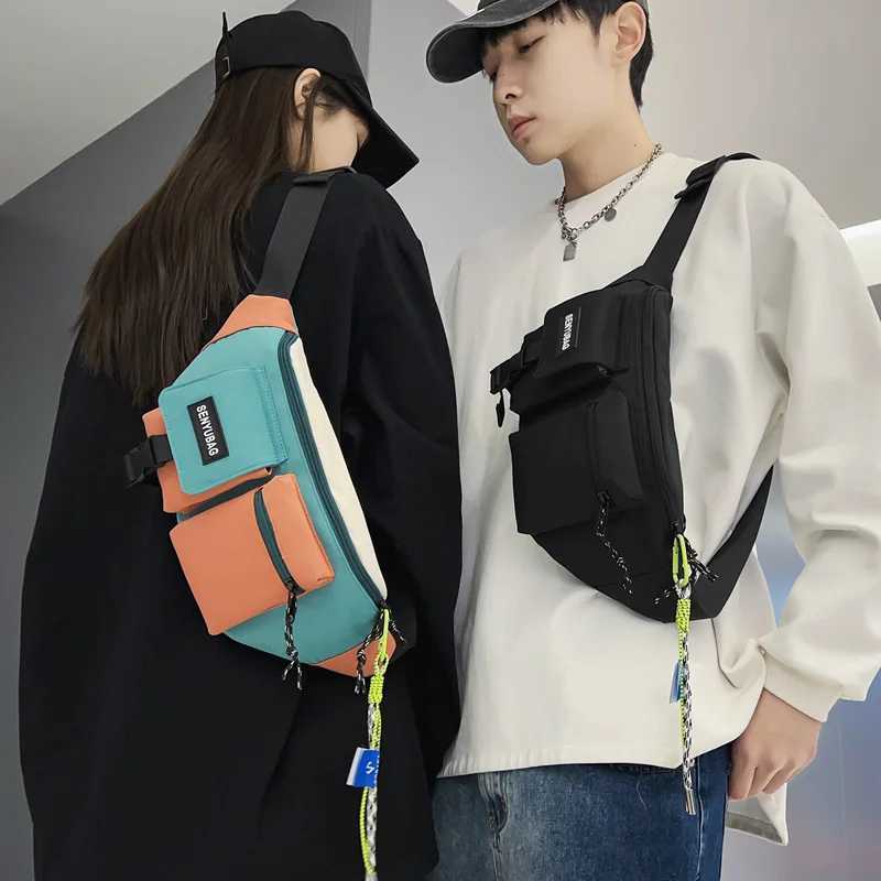 Women Waist Bag Casual Nylon Fanny Packs Banana Bags Street Hip Hop Waist Packs Unisex Chest Pack Travel Shoulder Crossbody Bags Z251021