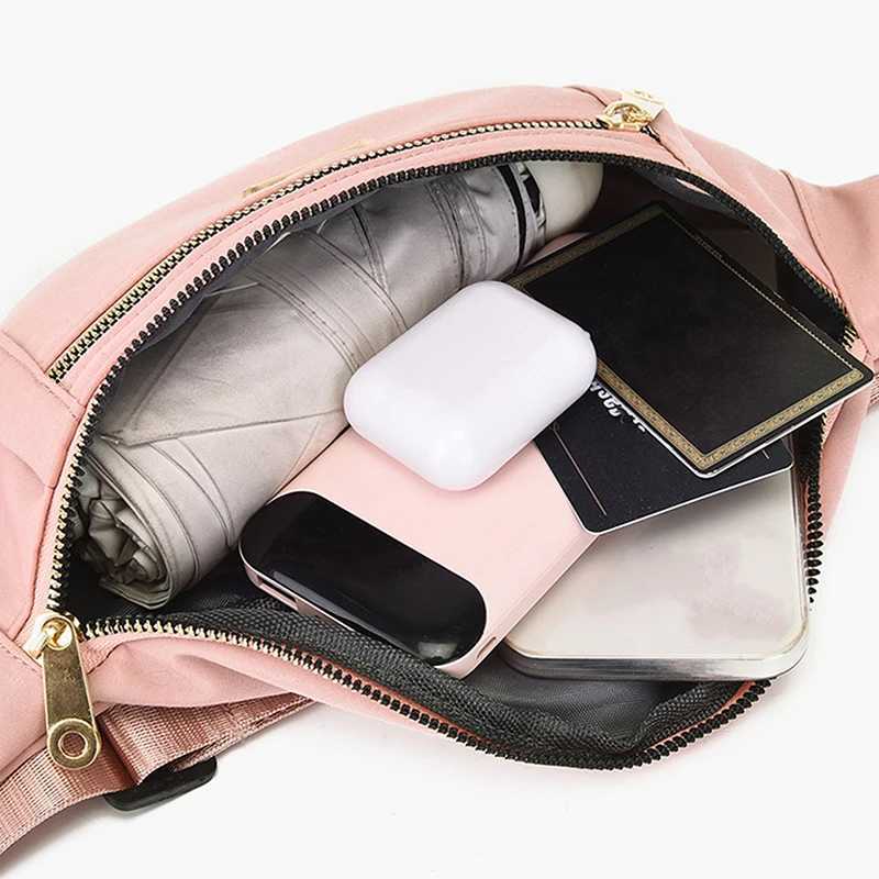 Waist Bags For Women Polyester Leisure Color Waist Bag Shoulder Crossbody Chest Bags Handbags AllMatch Messenger Belt Bags Z251021