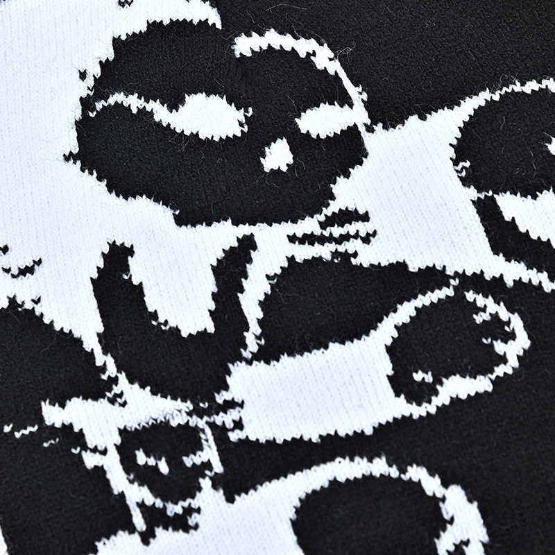 Knitted Hat for Men and Women Jacquard Hat Trendy Hat Hiphop Hat Autumn and Winter Outdoor Warm Printed Hat H251020