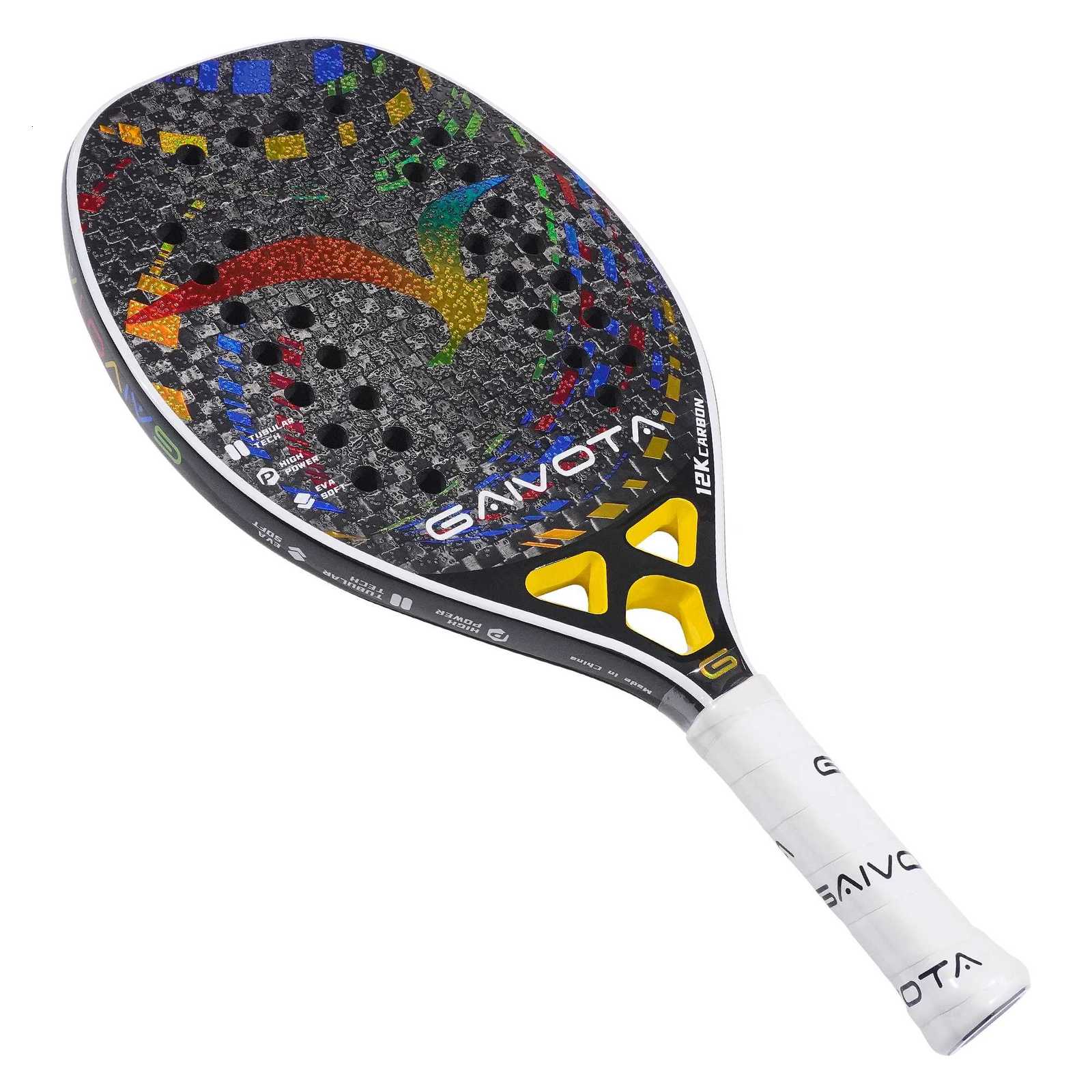 GAIVOTA 2025 beach tennis racket carbon fiber 2K racket surface rough ranging from beginner to advanced competition rackets W251021