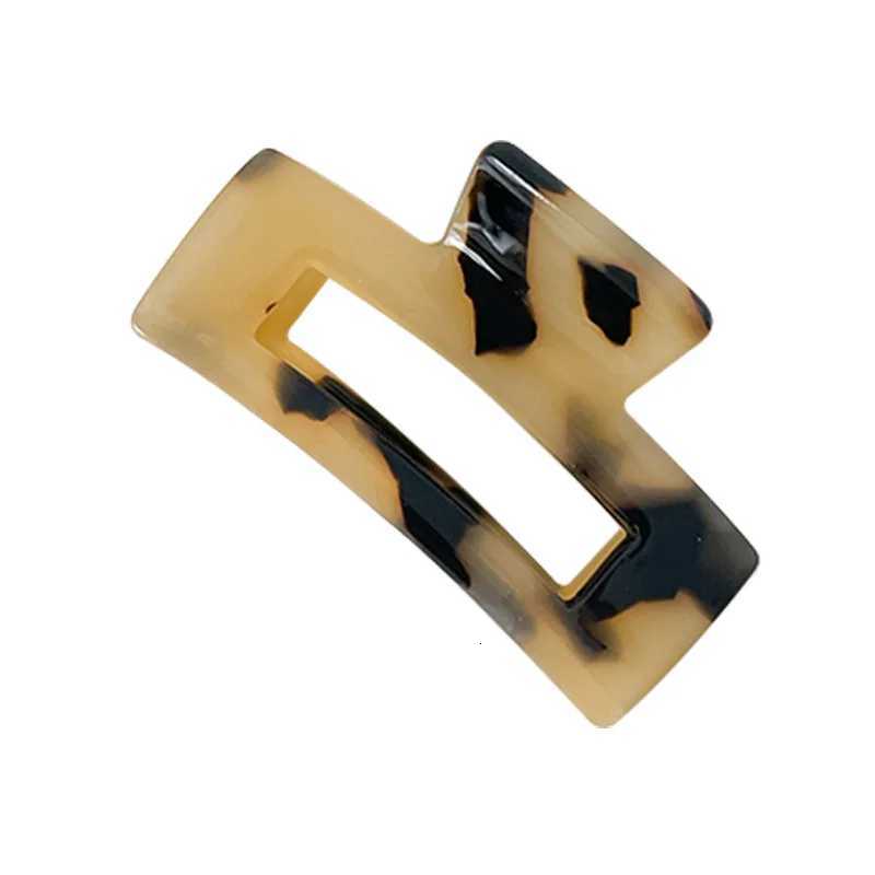 Korea 2023 Fashion New Women Small Hairpins Accessories Colourful Acrylic Rectangle Vintage Claw Clips For Girls Fine HeaddressW254021