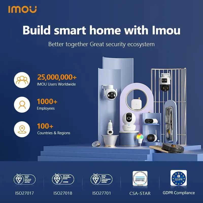 IMOU Ranger 2C 2MP4MP Home Wifi 360 Camera Human Detection Night Vision Baby Security Surveillance Wireless IP Camera J251121