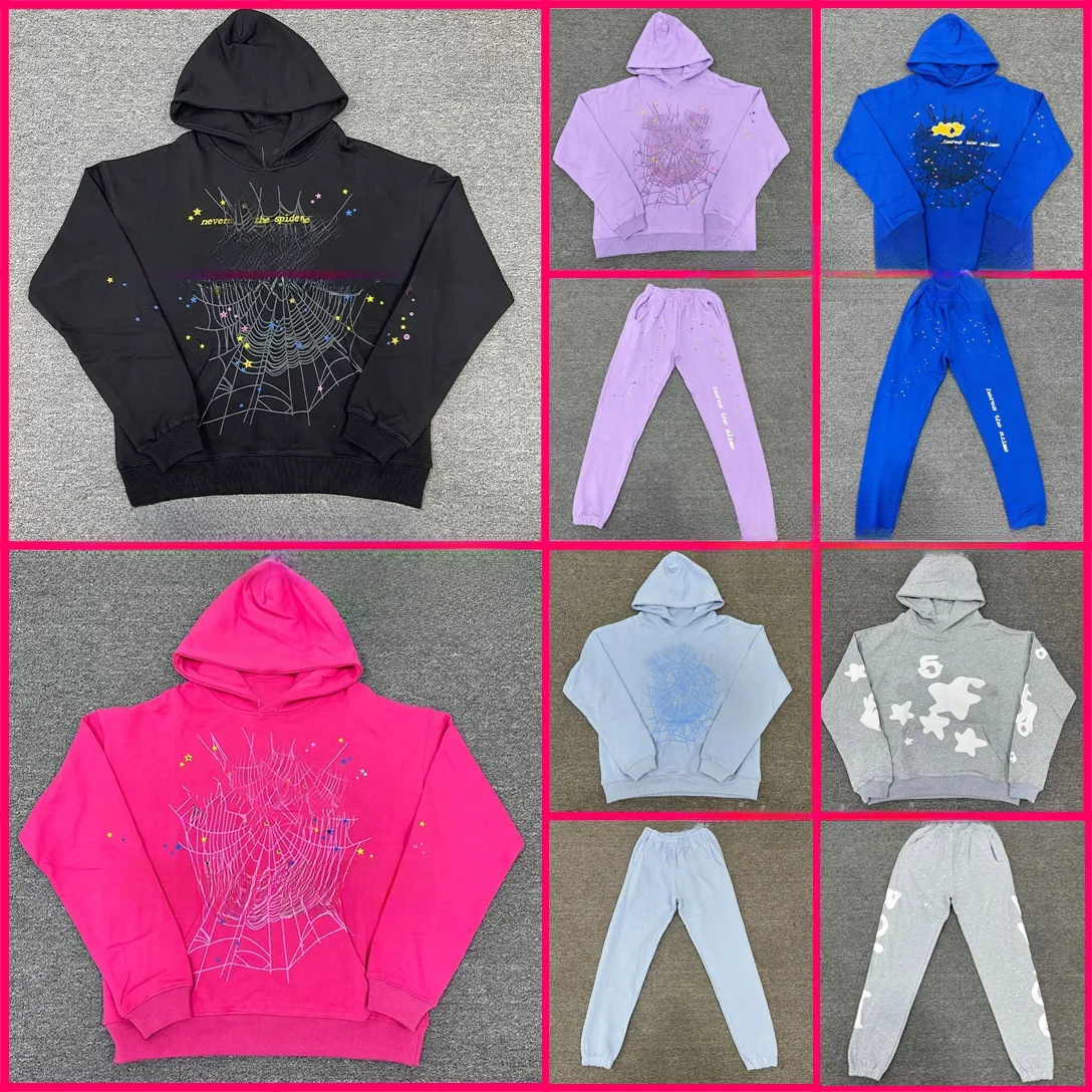 Designer Hoodie Men Spider Hoodies Fashion Graphic Hoodie And Hight Quality Pants Designer Hoodie Jacket Tracksuit Men Polo Veste Coat Stree Puff Prin