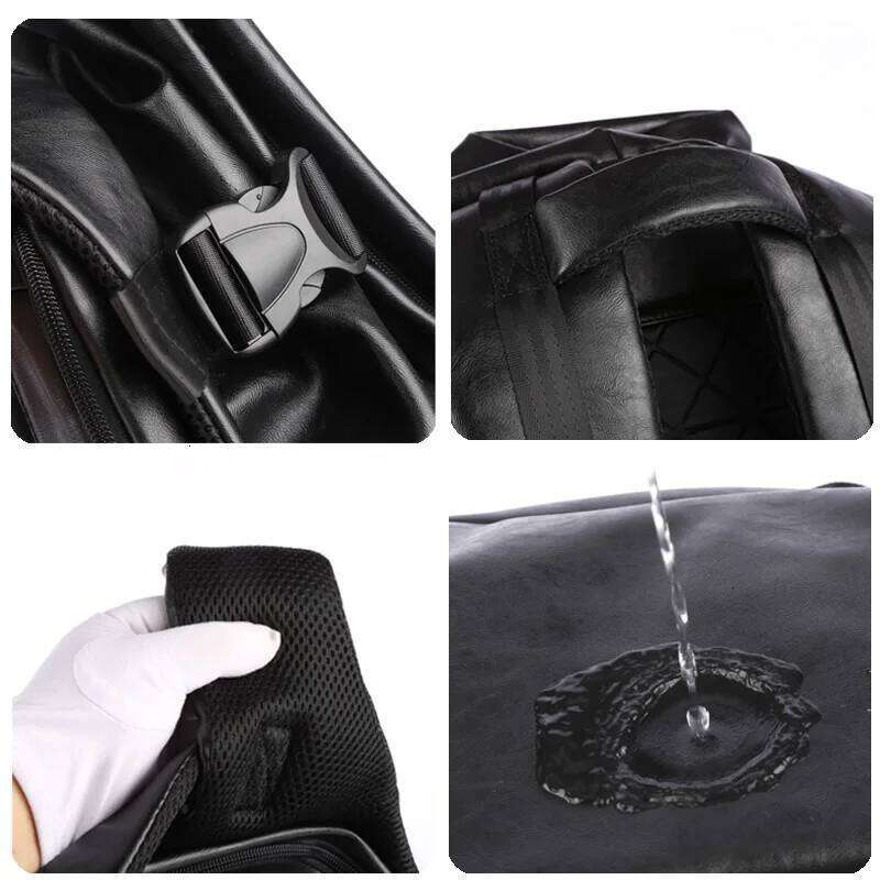 Designer Luxury MOYYI Leather For Men Inch Laptop Waterproof Business Rucksack Anti Theft Travel Backpack Large Capacity