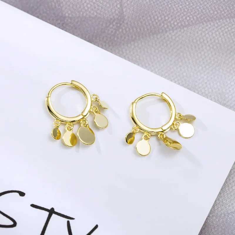 CAOSHI Trendy Lady Fresh Style Circle Hoop Earrings Lady Gold ColorSilver Color Accessories Female Fashion Jewelry for Women J251021