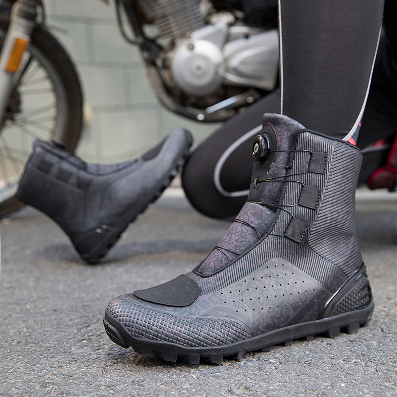 Four Seasons Offroad Motorcycle Riding Shoes - Racing Short Boots, Motorcycle Travel Equipment for Men and Women