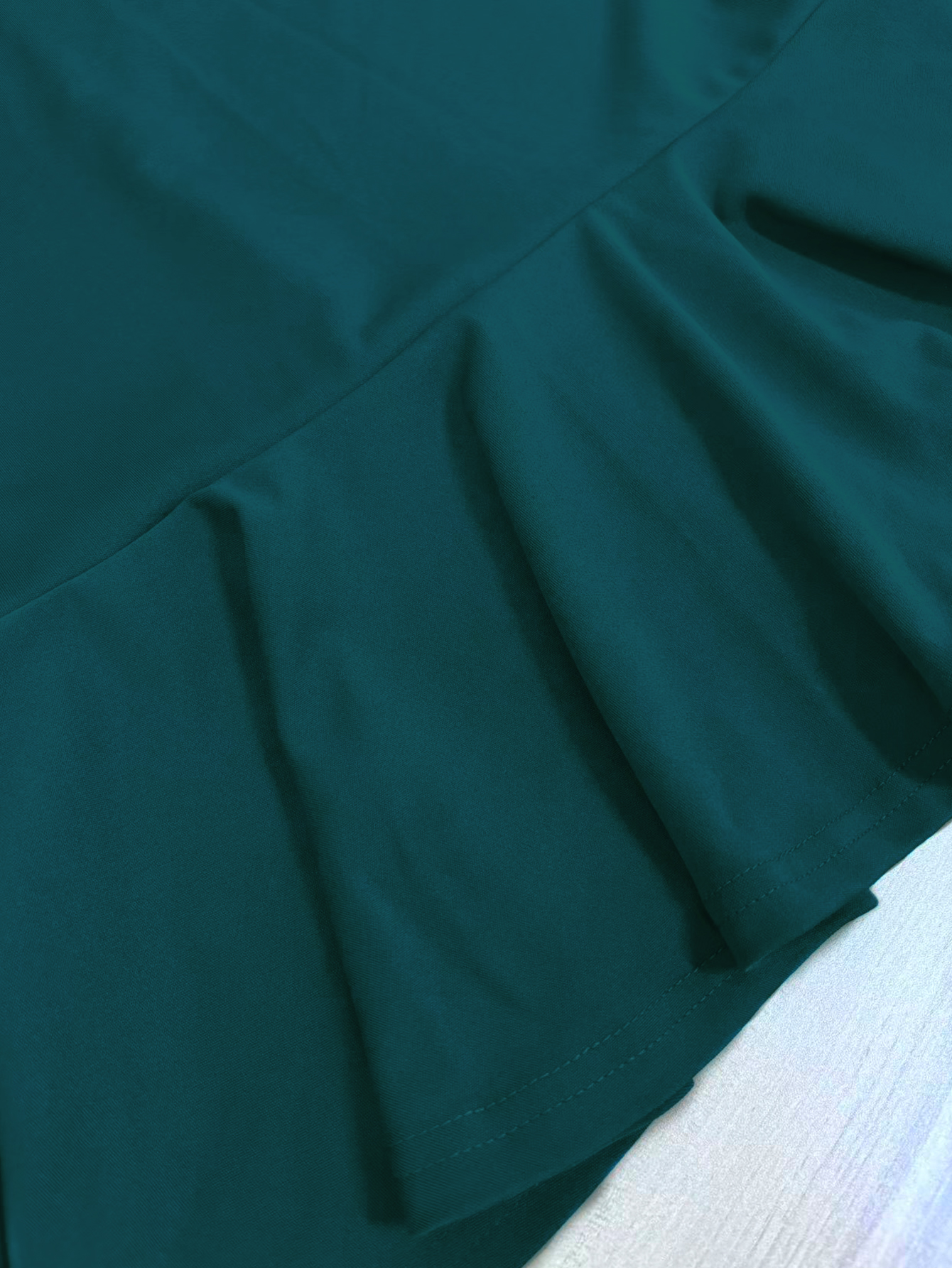 Women's Summer Solid Color Commute Versatile Office Elegant Casual Midi Skirt, Milk Silk Skirt (S-XXL, Green)-CF52311