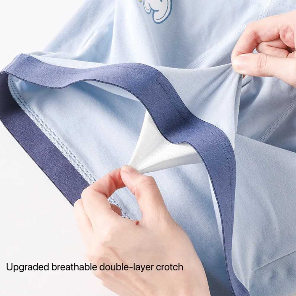 Teenagers Cotton Soft Antibacterial Panties Childrens Breathable Comfortable Cute Printed Underwear Student CloseFitting Panty J251021