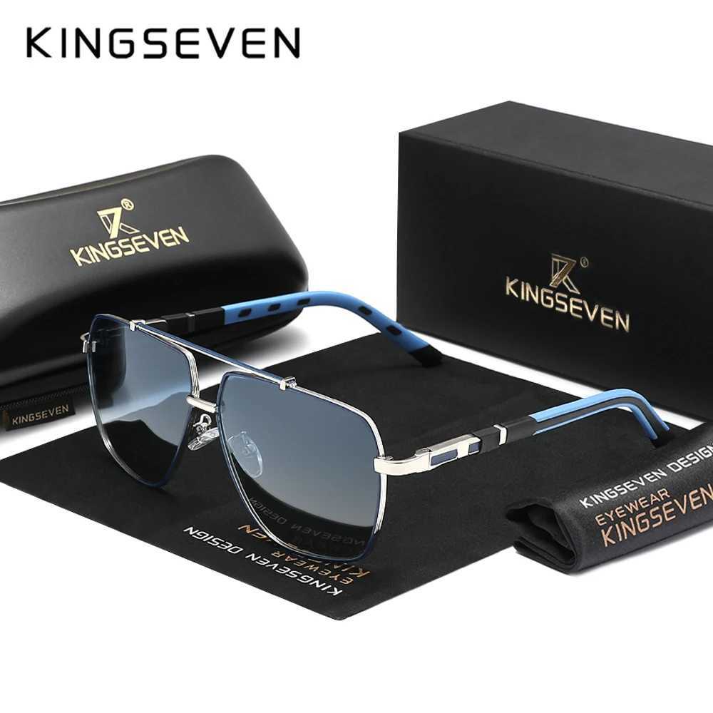 KINGSEVEN Luxury Polarized Sunglasses Men UV400 Square Large Frame Glasses Male Women Outdoor Causal Fashion Driving Eyewear J251114