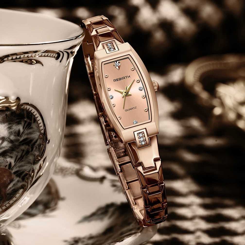 Womens Luxury Stainl Steel Str Elegant Diamond Quartz WomensXJ251021