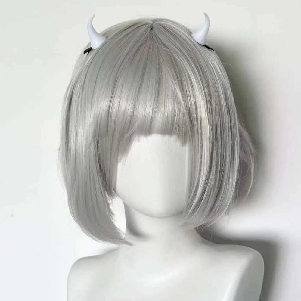 Halloween Hair Accessories Clip 1 Pair Small Demon OX Horn Hairpins Gothic Party Cosplay Costume Pin Hairpins Costume HornW254021