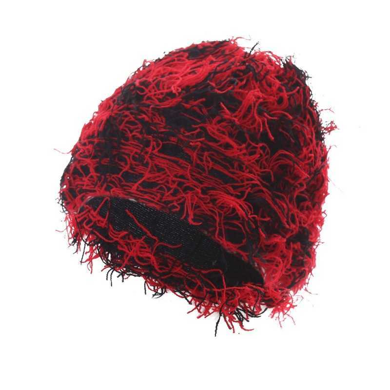 Short Knitted Hat Autumn Winter Warm Knitted Hat Hip Hop Street Round Top Hat Wholesale H251020