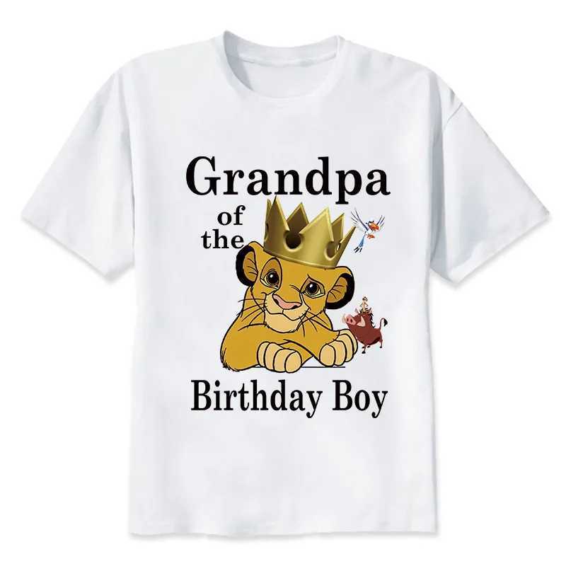 Matching birthday family suit cartoon theme childrens Tshirt birthday boy funny party gift clothes parents grandparents L251021WNLL