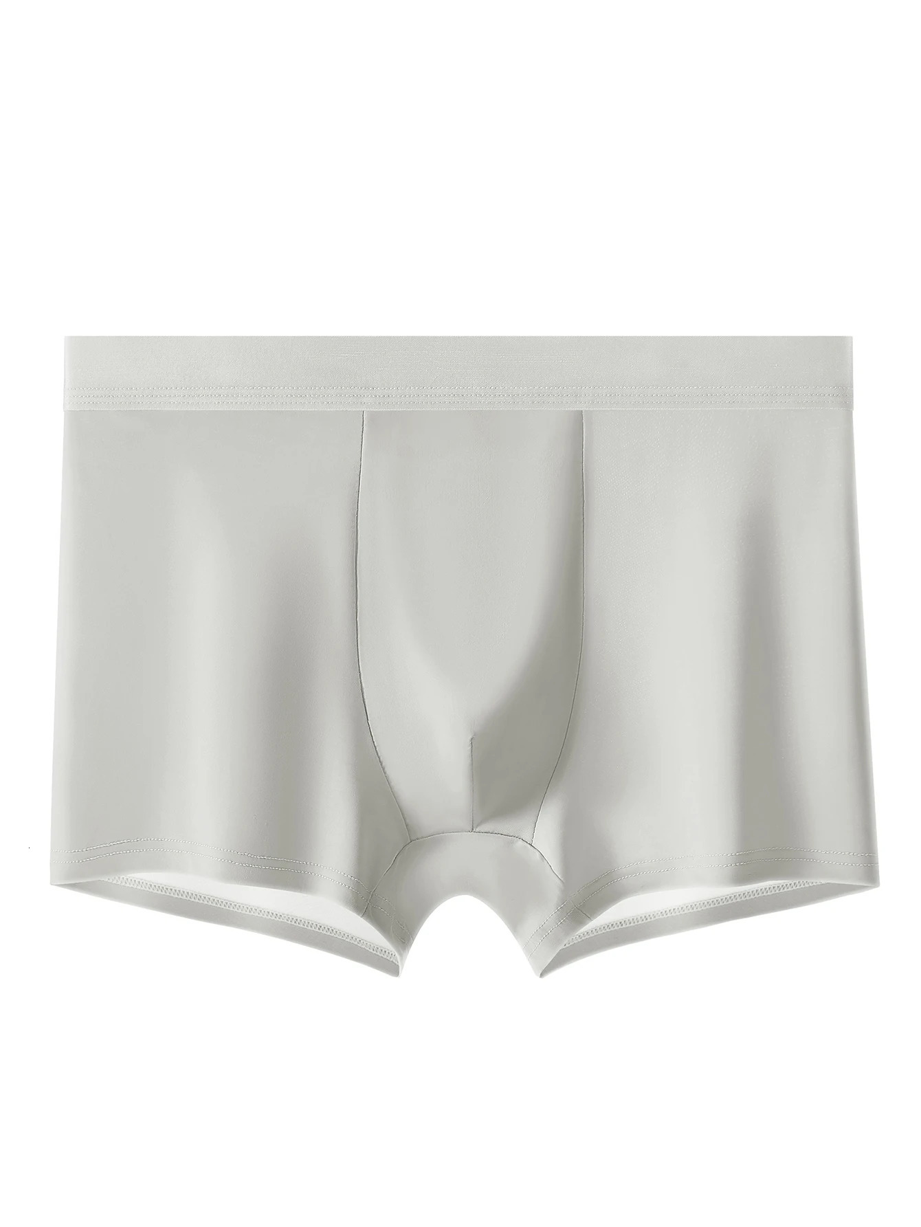 4Pcs Mens Underwear Ice Silk Breathable Soft Mens Pants Fashion Personality Sports Fitness Casual Mens Boxers Briefs 251021