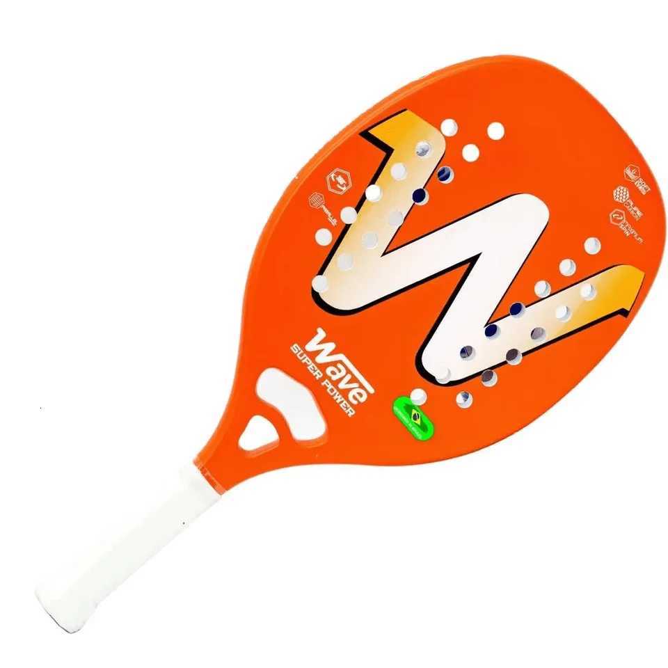 WAVE Beach Tennis Racket Carbon Fiber Super power spin W251021