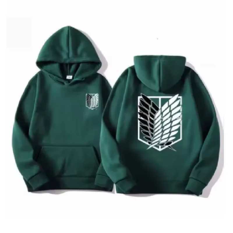 Attack on Titan Mens Hoodie Anime Hoodies Men Women Streetwear Pullover Harajuku Shingeki No Kyojin Hoodies Sweatshirt Clothes W251021