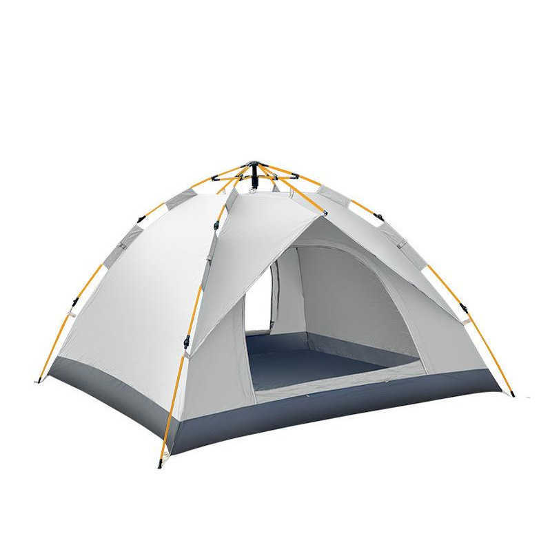 Dual-purpose compression camping tent for outdoor use, automatic false double-layer, suitable for 3-4 people, for outdoor camping and tenting. Z251021