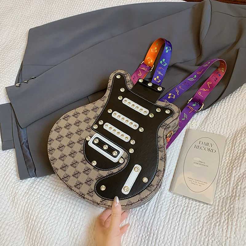 Fashionable Personality Crossbody Bag Guitar Style Bag Womens Shoulder Bag Crossbody Z251018