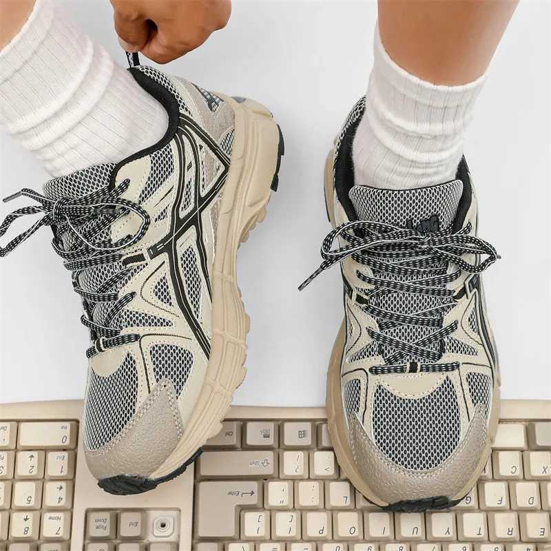 Vintage trend Arthur versatile running shoes mens summer mesh breathable cushioning lightweight casual sneakers W251021