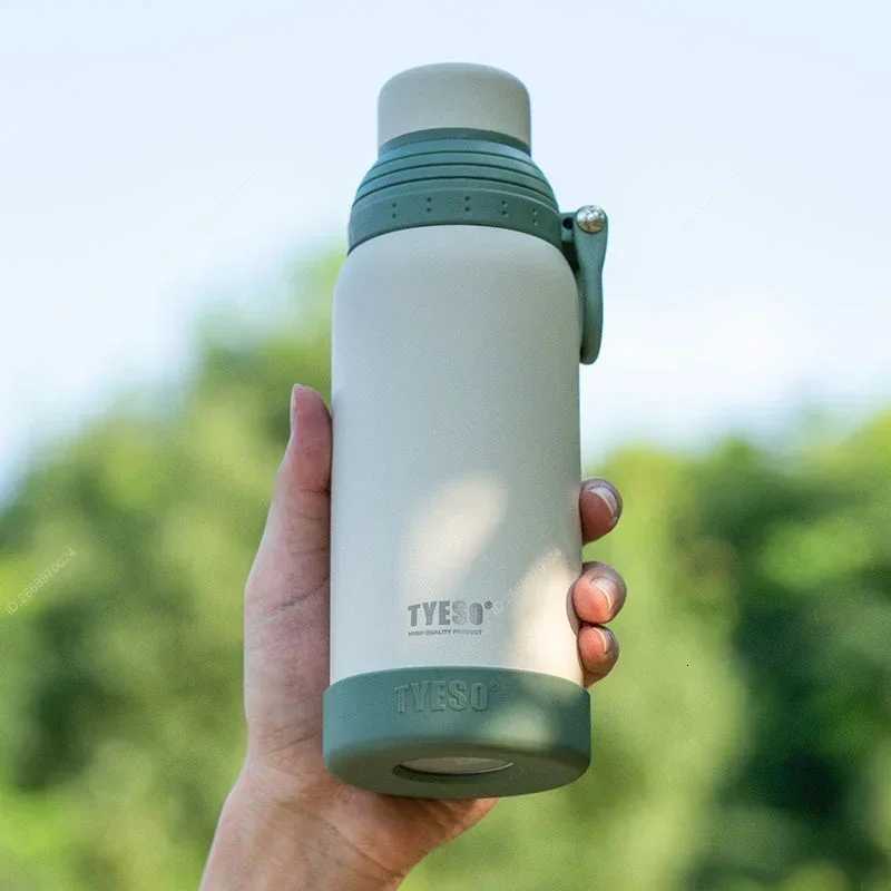 To Stainless Steel DoubleLid Insated Sports Water Bottle Outdoor Large Capacity Flask Stylish Water Cup Portable Handheld Y251021