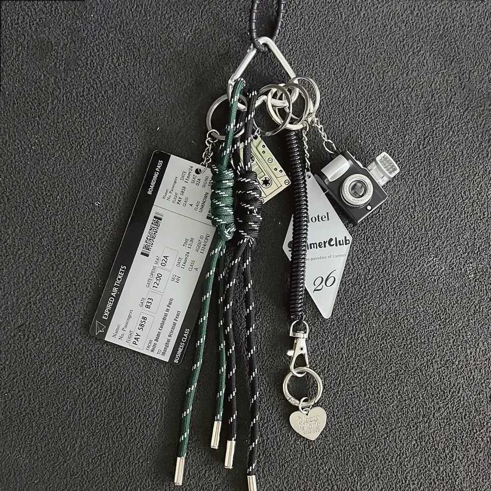 New Creative Series Of Fashionable AccESSories Motorcycle Bags Pendants Chain Decorations Keychains Pendants Phone tags J251121