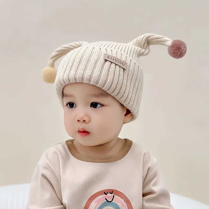 Kids Knit Hat Soft Stretchy Winter Beanie Lightweight Warm Hat for kids Easy SlipOn Party Everyday Cold Weather Cap Red J251021