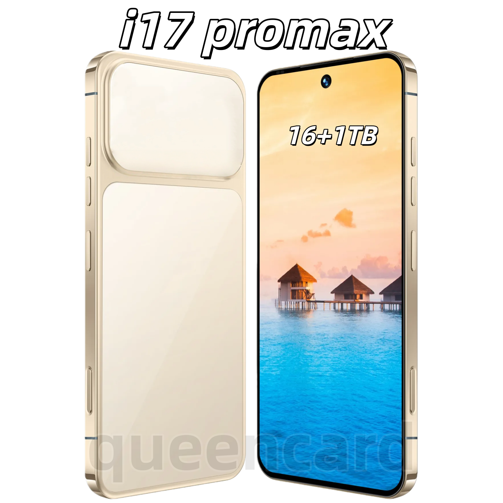 i17 i16 Pro Max 16+2TB 5G Android smartphone network unlock 7.3 Full HD 72+108MP dual camera fingerprint unlock facial recognition