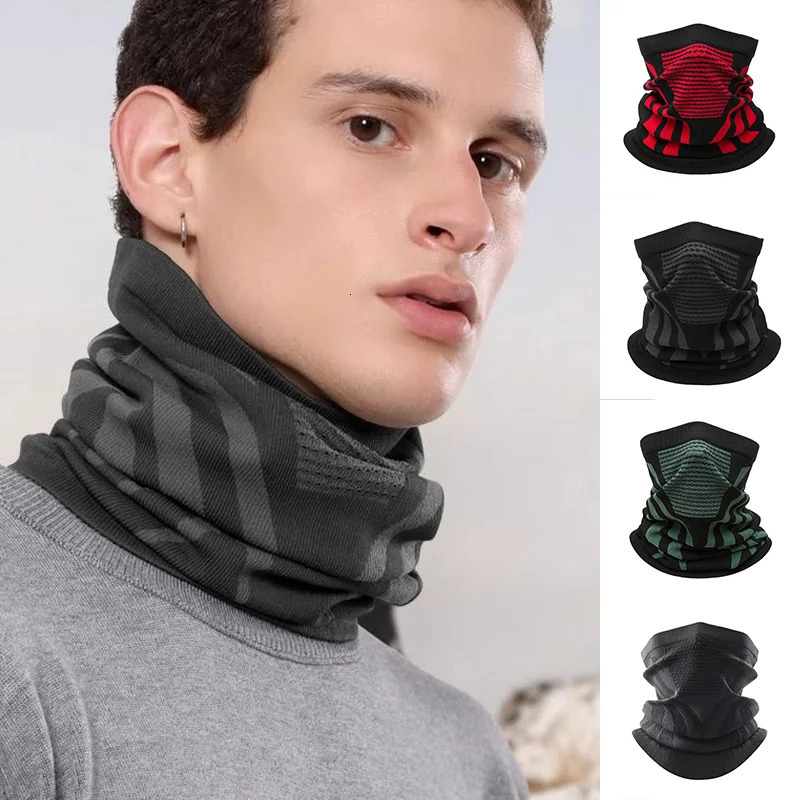Neckerchief Outdoor Sport Ski Neck Warmer Windproof Face Mask Balaclava Bandana Winter Neck Warmer Gaiter for Ski Snowboard 251021