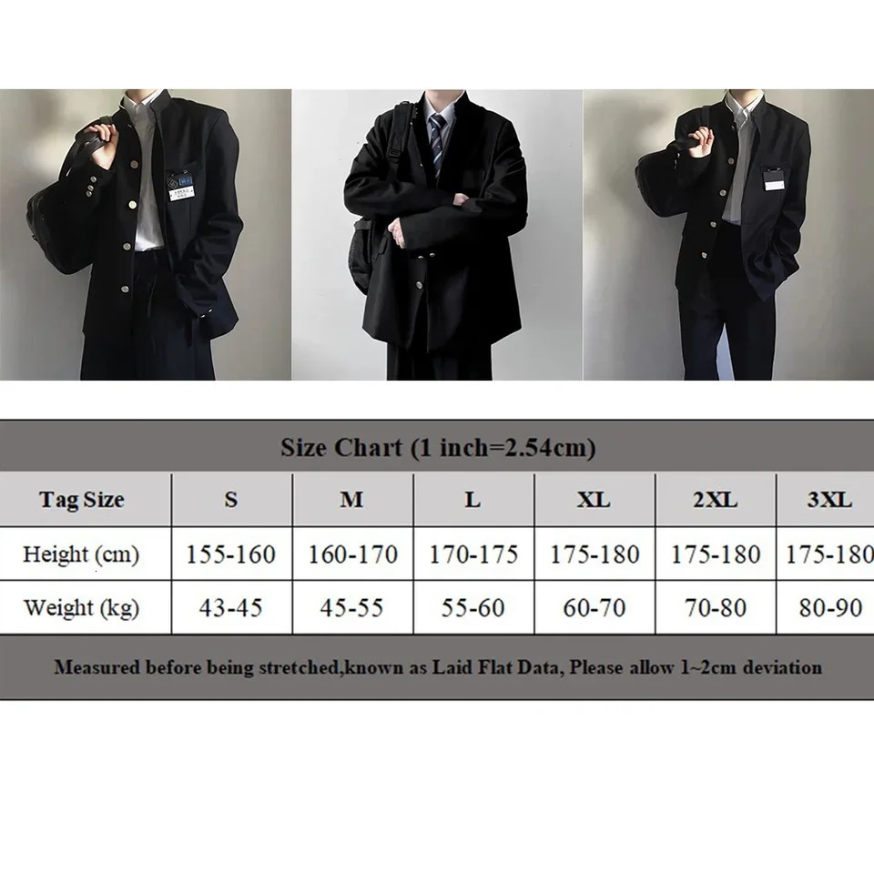 Men Spring Autumn Japanese Style School Uniform Dk Blazers Fashion Suit Jackets Matching Explosion Coat 251021