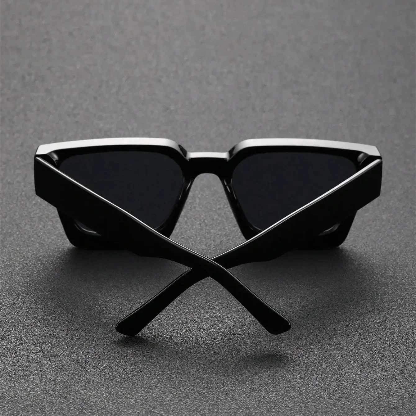Retro Black Millionaire Shades Luxury Sunglasses 2025 For Men Designer Famous Brand Square Sun Glasses Man Women Sunglass J251114