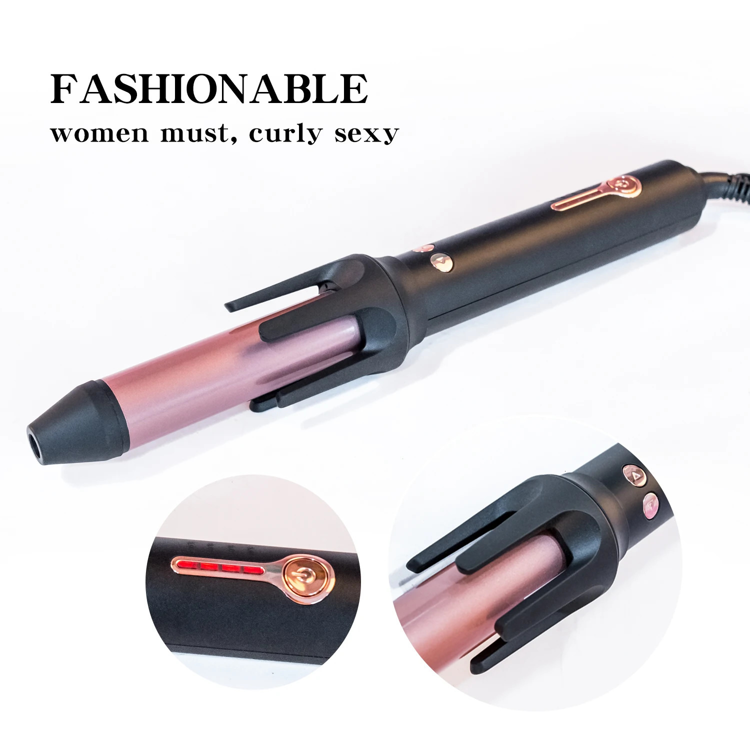 Automatic Hair Curler Auto Hair Curling Iron Ceramic Rotating Air Curler Air Spin Wand Styler Curl Machine Magic Hair Curler 251018