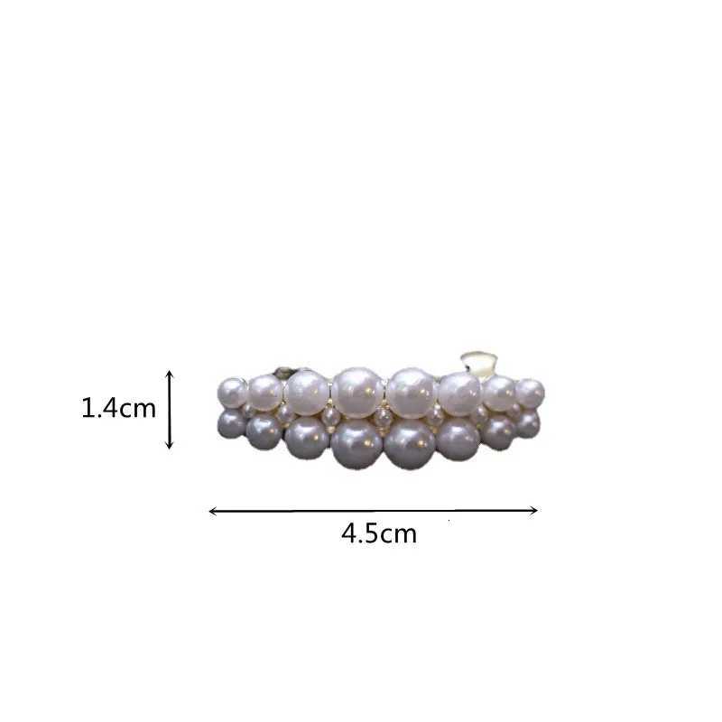 2025 Korea Elegant Pearl Hairpins Women Girls Gifts Hair Clips Pins Barrettes Accessories Hairgrips Headdress Headwear OrnamentW254021