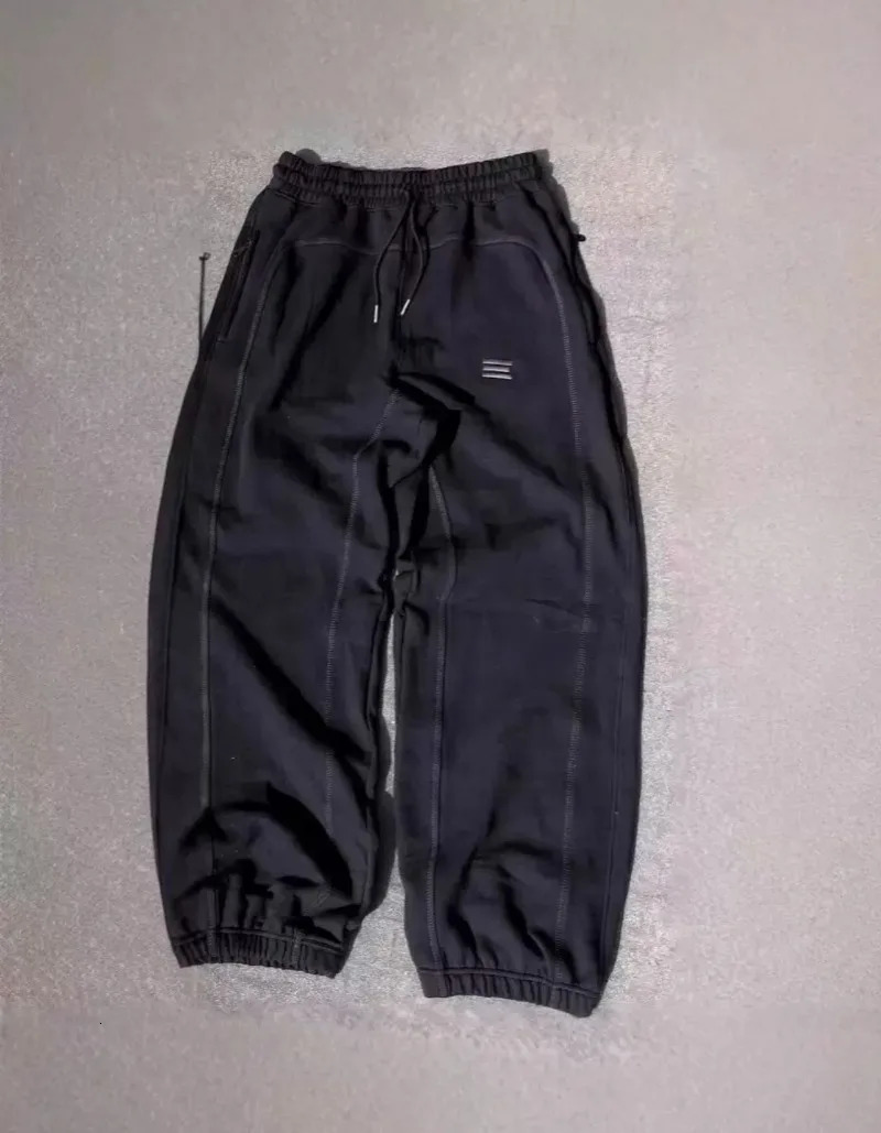 Y2k Korean version of streetwear fashion casual loose wide leg pants Goth Harajuku couple retro looss sweatpants men Punk 251017