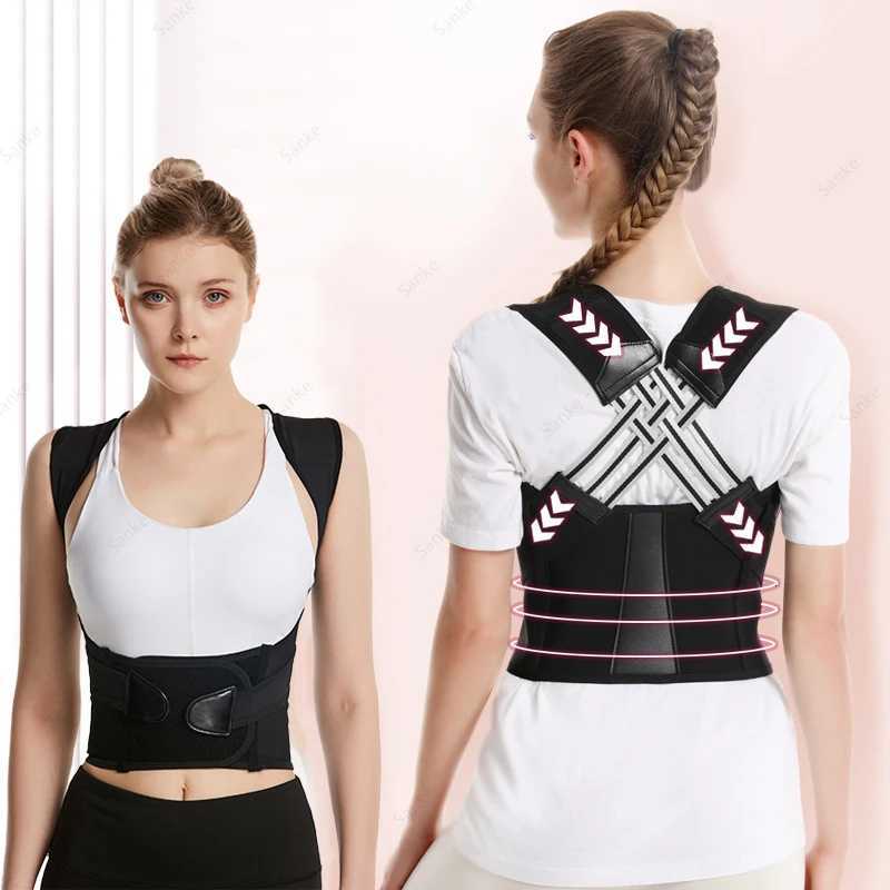 New Adult Posture Corrector Belt Breathable Back Correction Strap Women Men Back Support Sitting Position Correction Tool1 D251021
