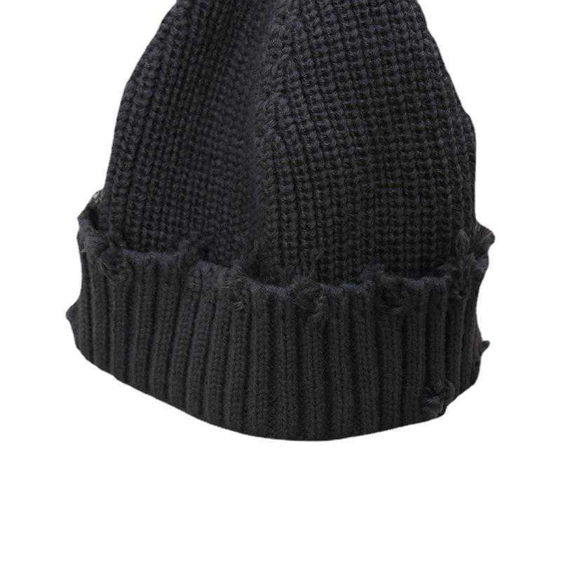 Knitted Hat Men and Women Autumn and Winter Fashionable Cold Hat Hip Hop Street Landlord Hat Wool Hat Tide H251020