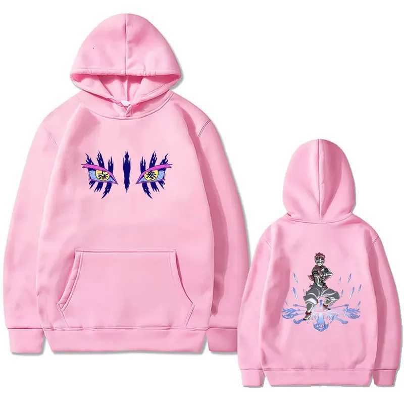 Anime Demon Slayer Akaza Merch Hoodie Men Women Clothing Cartoon Fashion Oversized Hooded Sportswear Male Casual Fleece Hoodies W251021